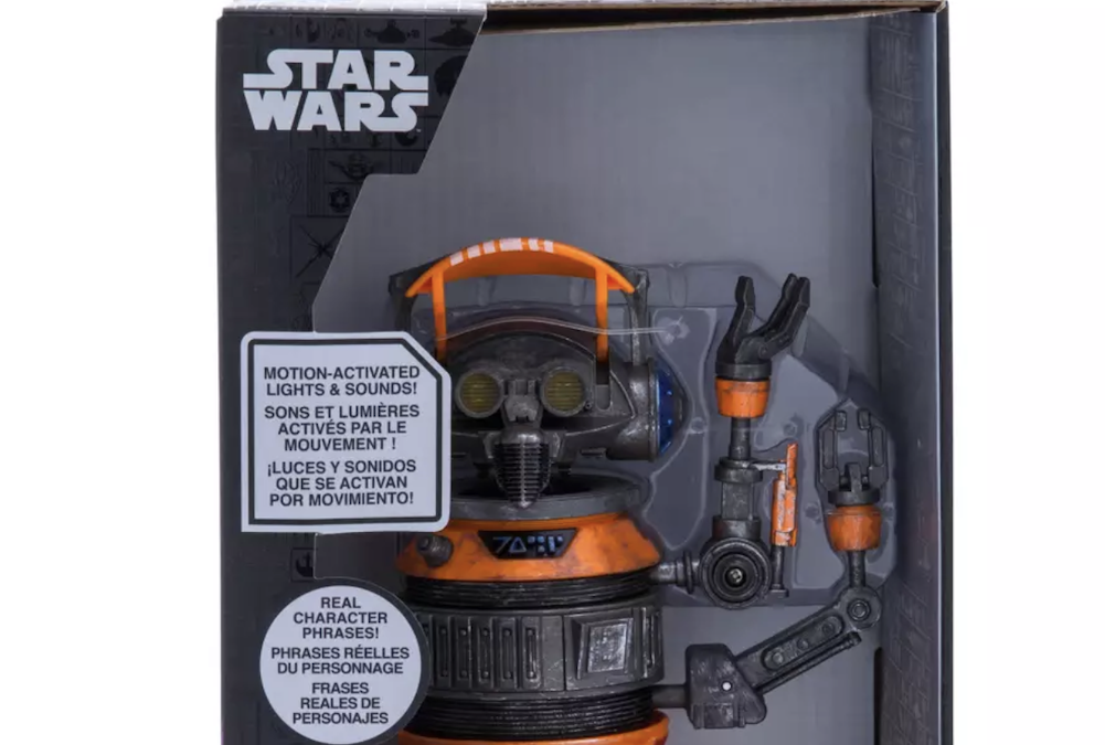 New Star Wars Galaxy's Edge DJ R-3X Talking Figure available now!